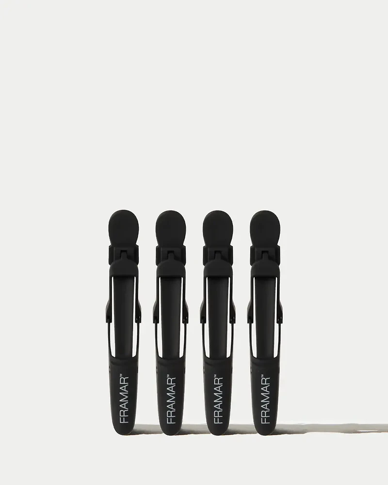 Gator Grips | Pinces Dentelées Caoutchoutées | Collection Classique - (Noires) - CL-GG-BLK (Boîte de 4)