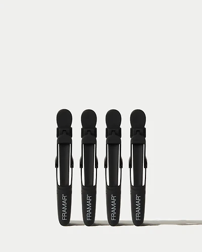Gator Grips | Pinces Dentelées Caoutchoutées | Collection Classique - (Noires) - CL-GG-BLK (Boîte de 4)