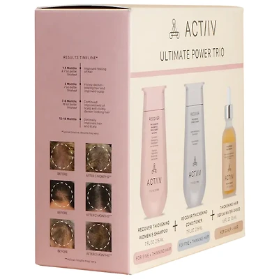 Act/iv | Recover Ultimate Power Trio  Ensemble Femme — Coffret Fêtes 2025
