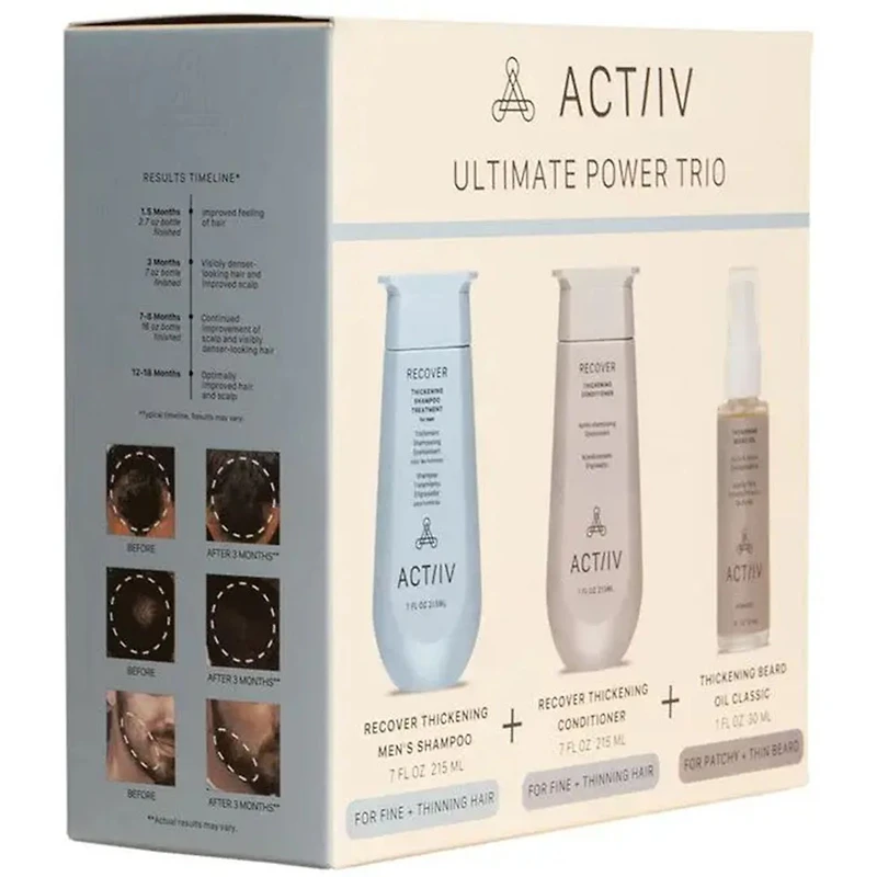 Act/iv – Holiday Sets 2025 | Recover Ultimate Power Trio — Men’s Set