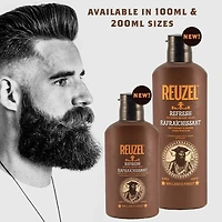 REUZEL - Barbe & RASAGE | *Rafraîchissant . Nettoyant à Sans Rinçage / Refresh No Rinse Beard Wash