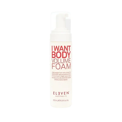 I WANT BODY | Mousse Volumatrice / Volume Foam (200ml/6.8oz)
