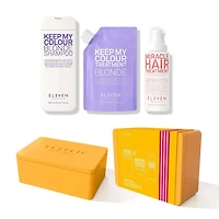 Colour Pop! | Trio pour Blond | Coffret Fêtes 2025 – Coffret éclat & neutralisation pour blonds lumineux