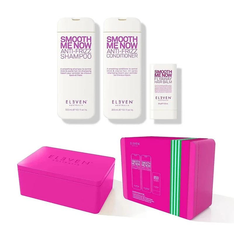 Colour Pop! | Smooth Trio | Holiday Set 2025 – Hydrating & Smoothing Set For Soft, Frizz-Free Hair