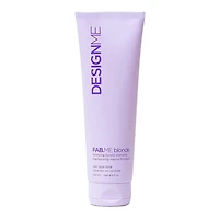 Fab.Me | Shampooing Mauve Fortifiant 250 ml (8.5 fl. oz) – Neutralise Les Reflets Jaunes et Renforce la Fibre