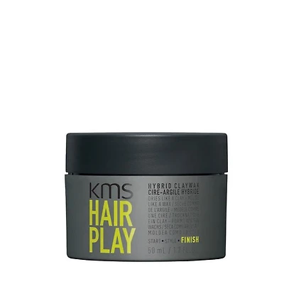 HairPlay |Cire-Argile Hybride 50ml (1.7 oz) – Texture matte et définition longue durée