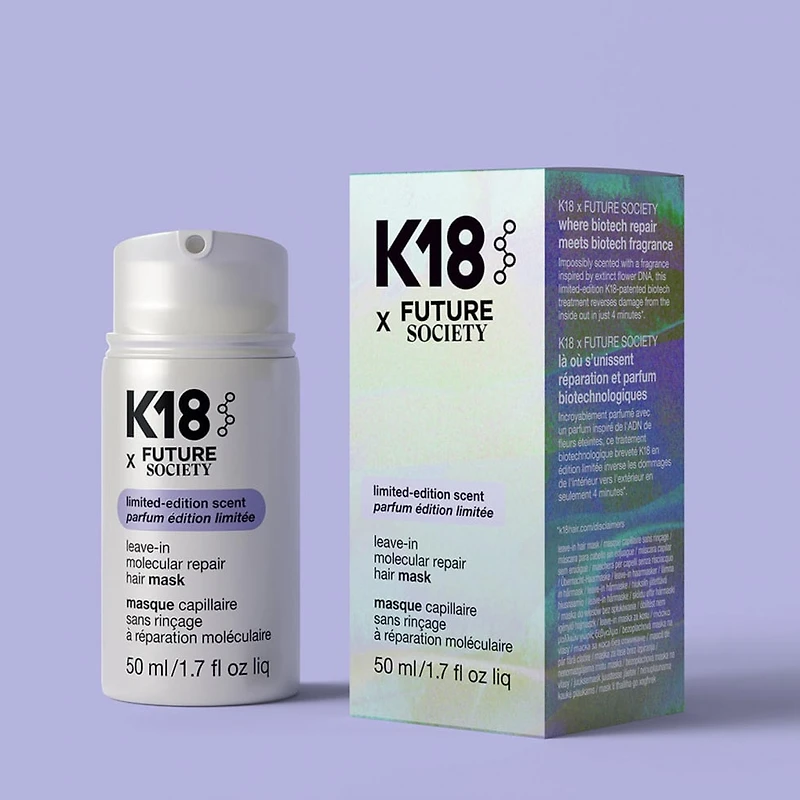 K18 - Masque Capillaire . Sans Rinçage à Réparation Moléculaire / Leave-in Molecular Repair Hair Mask (*5ml/0.17oz)