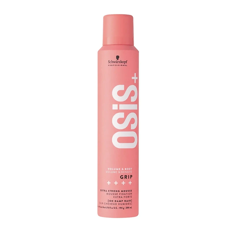 OSIS+ . Volume & Densité | Grip . Mousse Extra Forte (200ml/154g/6.76oz)