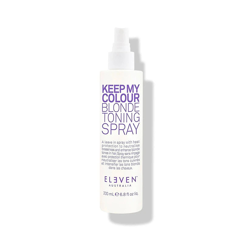 Keep My Colour | Spray Thermique Sans Rinçage (200 ml / 6.8 oz) — Protection & Éclat Pour Cheveux Blonds