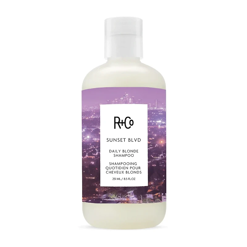 R+Co - SUNSET BLVD | Shampooing Quotidien pour Cheveux Blonds / Daily Blonde Shampoo