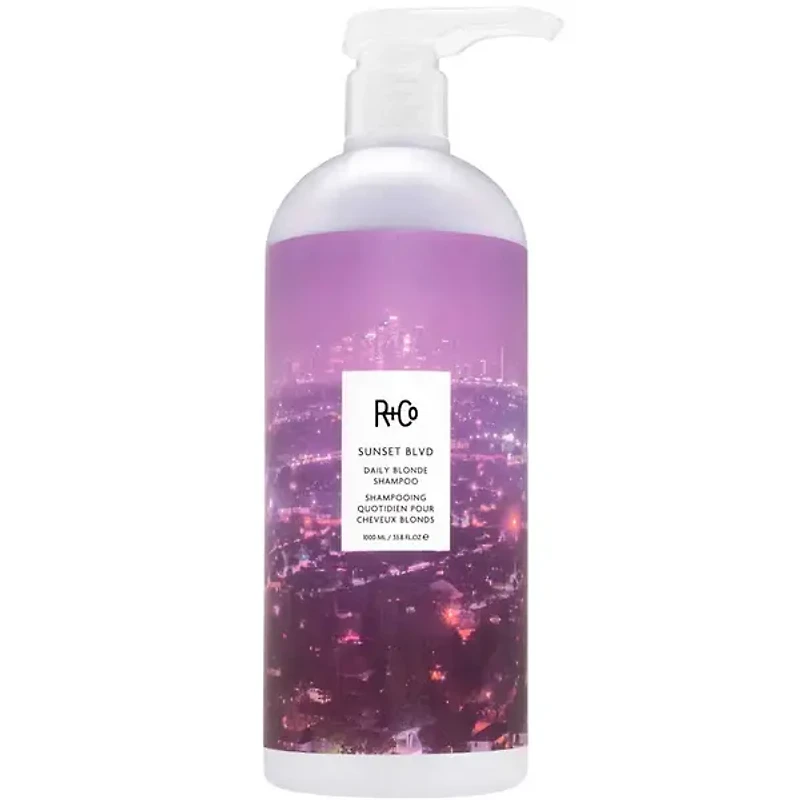 R+Co - SUNSET BLVD | Shampooing Quotidien pour Cheveux Blonds / Daily Blonde Shampoo