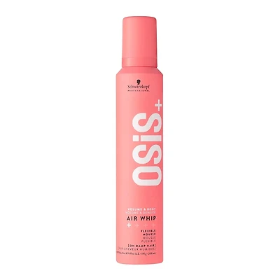 OSIS+ Air Whip | Flexible Mousse (200 ml / 191 g / 6.76 oz) – Airy volume with flexible hold