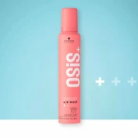 OSIS+ Air Whip | Flexible Mousse (200 ml / 191 g / 6.76 oz) – Airy volume with flexible hold