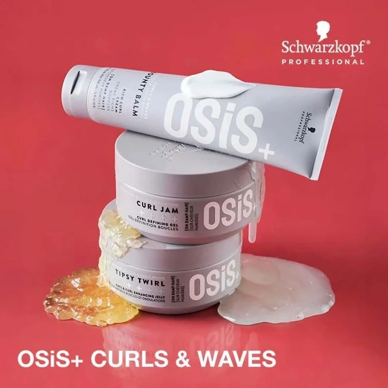 OSIS+ Bounty Balm | Rich Curl Cream (150 ml / 5 oz) – Defined curls with frizz control