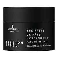 Session Label | The Paste — Matte Compound (65ml/2.1oz) - Matte styling paste that adds texture, definition and workable hold with a dry finish