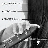 Session Label | The Serum — Finishing Oil (100ml/3.3oz) - Lightweight oil that smooths frizz, boosts shine and softens without weighing down