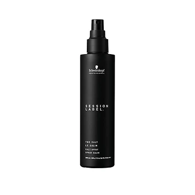 Session Label | The Salt — Salt Spray (200ml/6.7oz) - Texturizing salt spray for effortless beachy texture, volume and flexible hold