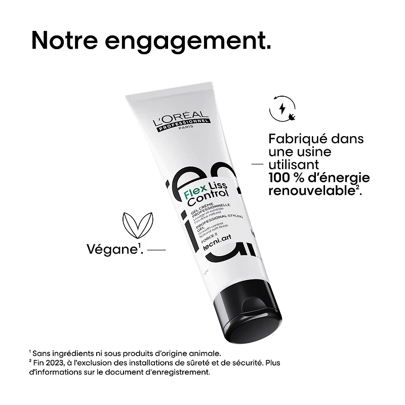 Tecni.Art | Flex Liss Control (150 ml / 5.1 oz) – Anti-frizz smoothing gel-cream