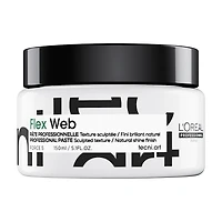 Tecni.Art | Flex Web Texture Sculptée (150 ml / 5.1 oz) – Pâte fibreuse effet sculpté, tenue force 5
