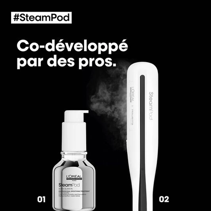 SteamPod | *Ensemble | SteamPod 4 + Soin Lissant