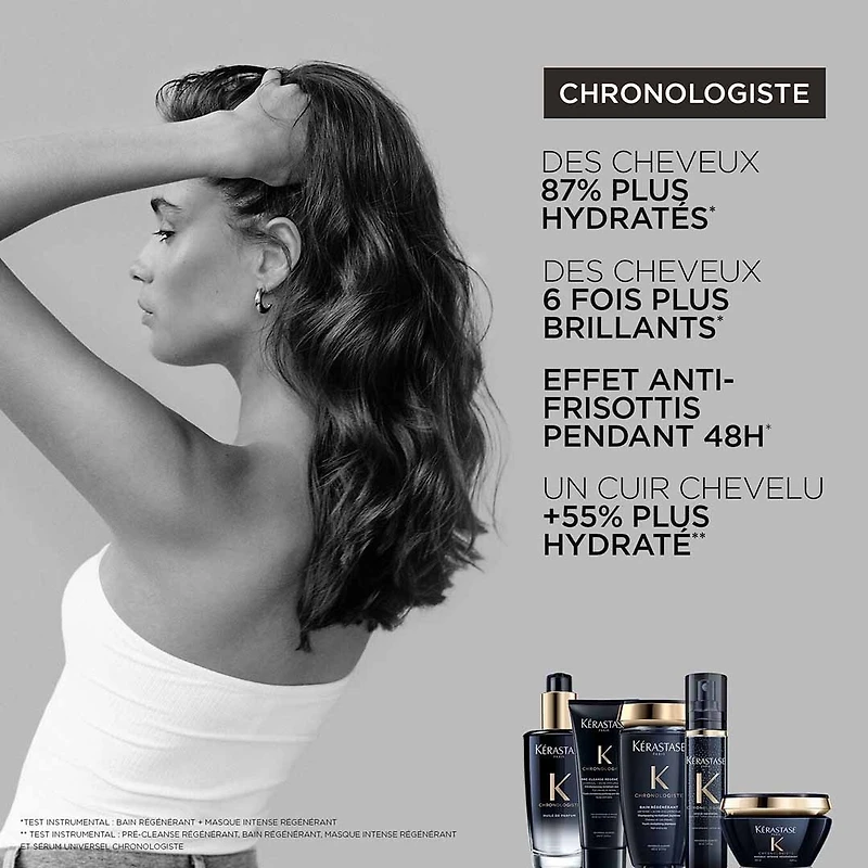 Hair Routine | Gloss Absolu & Chronologiste | Hydration, Shine and Regeneration Care Set - Daily Hydration & Shine