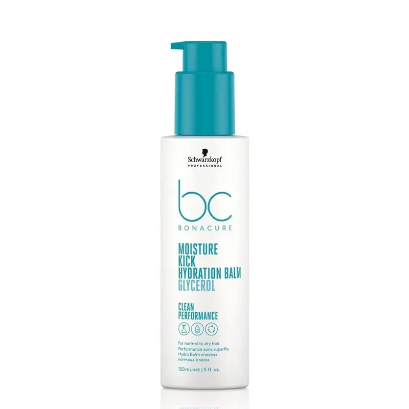 Schwarzkopf - bc BONACURE . MOISTURE KICK | ***Glycerol . Baume Hydratation / Hydration Balm (150ml/5oz)
