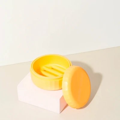 Travel Case for Shampoo & Conditioner Bars - Compact Protective Storage