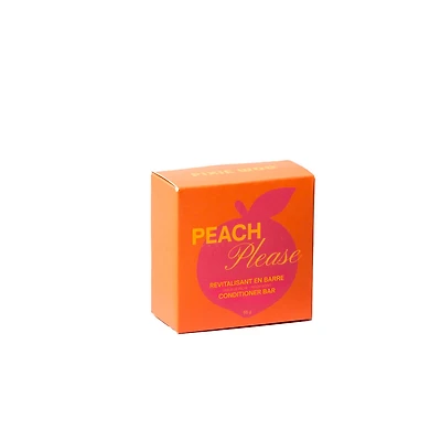Pixie Woo - Hair Care | Peach Please — Revitalisant en Barre – Revitalisant solide hydratant pour cheveux