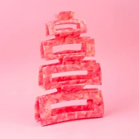 Hair Claw Clips | Valentine Collection – Trendy and Romantic Accessories