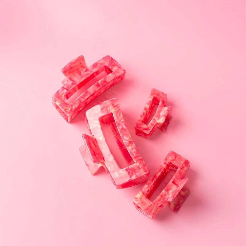 Hair Claw Clips | Valentine Collection – Trendy and Romantic Accessories