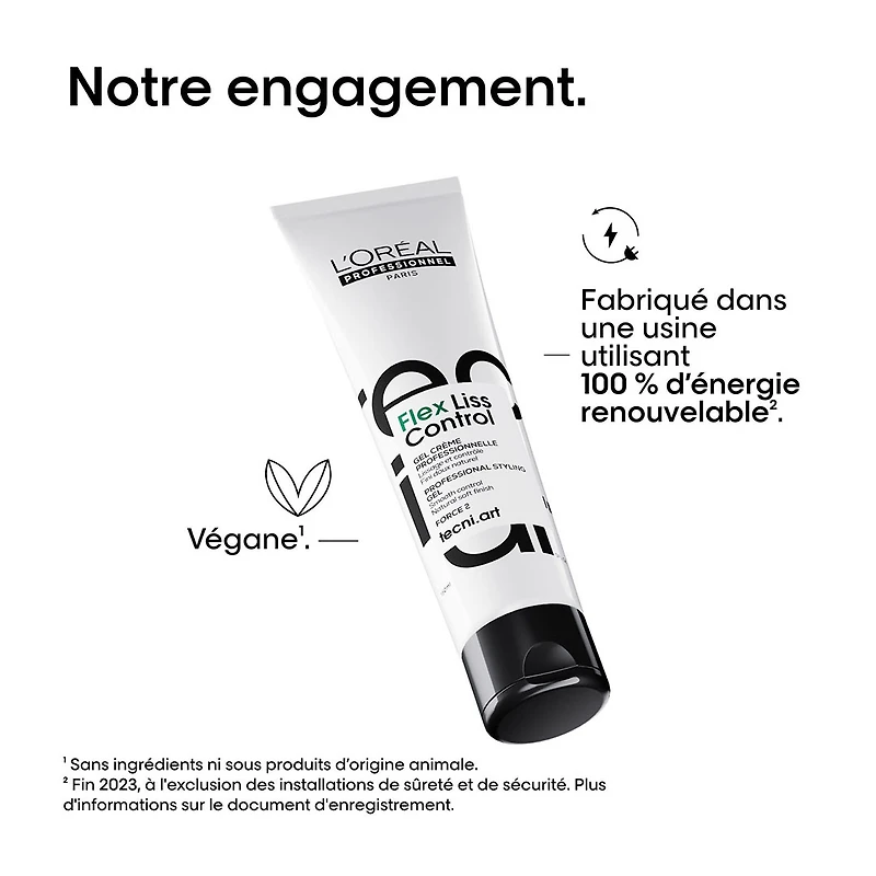 Tecni.Art | Flex Liss Control (150 ml / 5.1 oz) – Anti-frizz smoothing gel-cream