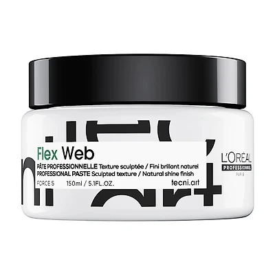 Tecni.Art | Flex Sculpted | Sculped Texture (150 ml / 5.1 oz) – Fibrous sculpting paste with strong hold