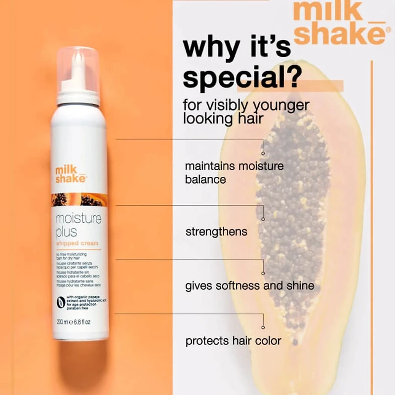 Moisture & More | Whipped Cream – Mousse hydratante et protectrice sans rinçage