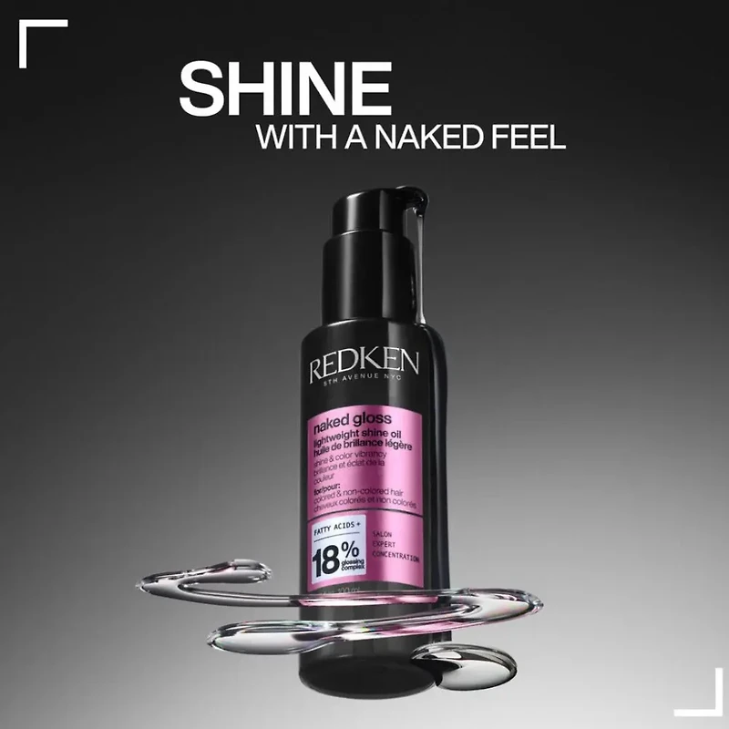 Color Gloss | Naked Gloss Huile De Brillance Légère – Fini Ultra-Brillant Sans Effet Gras