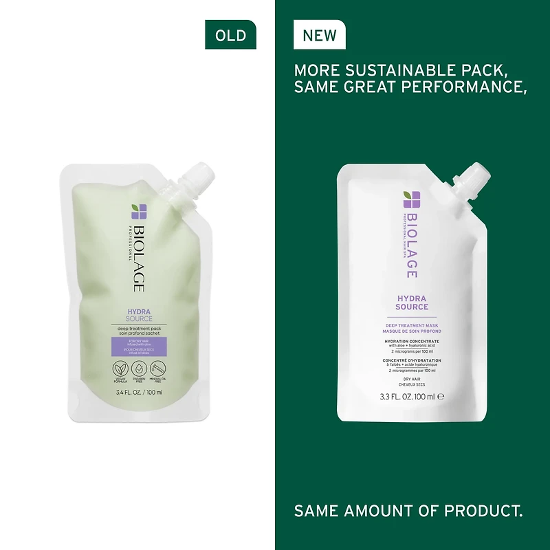 BIOLAGE . ***HYDRASOURCE | Soin Profond Sachet