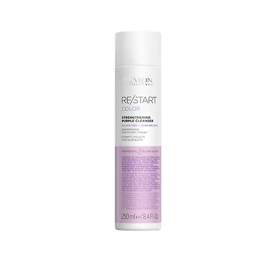 RE/START Color | Sulfate-Free Strengthening Purple Shampoo – Tone Correction And Hair Strength