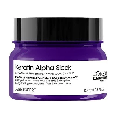Keratin Alpha Sleek | Masque - Lisse, discipline et nourrit la fibre