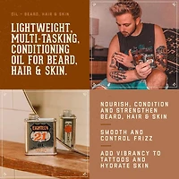 Noble Oud | Beard, Hair and Body Oil – Lightweight Premium Hydration