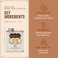 Noble Oud | Beard, Hair and Body Oil – Lightweight Premium Hydration