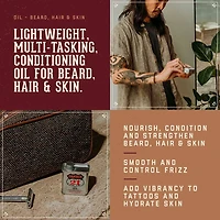 Absolute Mahogany | Beard, Hair and Skin Oil – Lightweight Premium Hydration