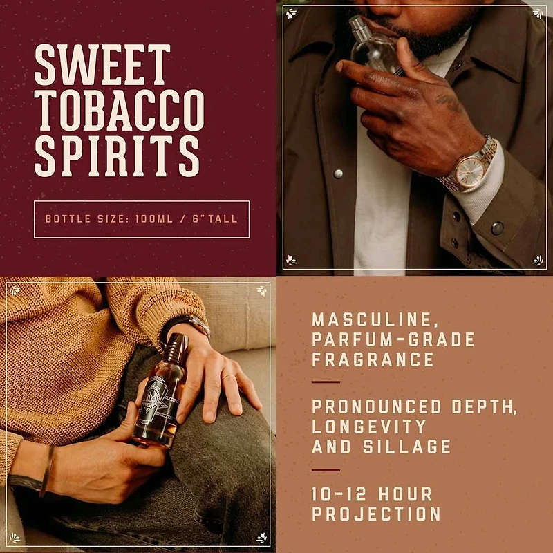 Sweet Tobacco | Cologne – Warm Amber Tobacco Fragrance