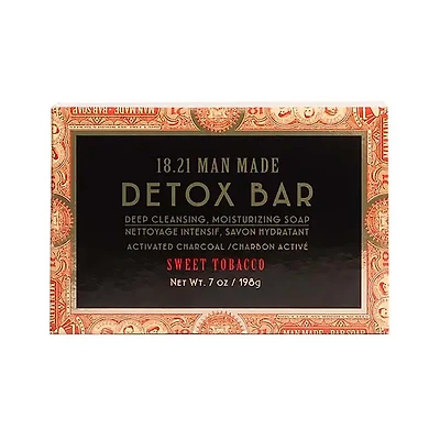 Detox Bar Sweet Tobacco | Cleansing Soap – Intensive Clean and Hydration