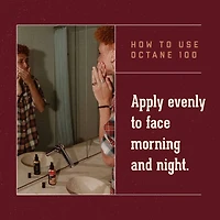 Octane 100 Sweet Tobacco | Anti-Aging Moisturizer – Hydrates, Firms and Revitalizes