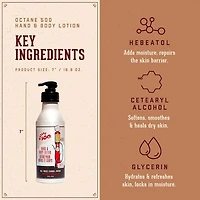 Octane 500 Sweet Tobacco | Hand & Body Lotion – Deep Hydration