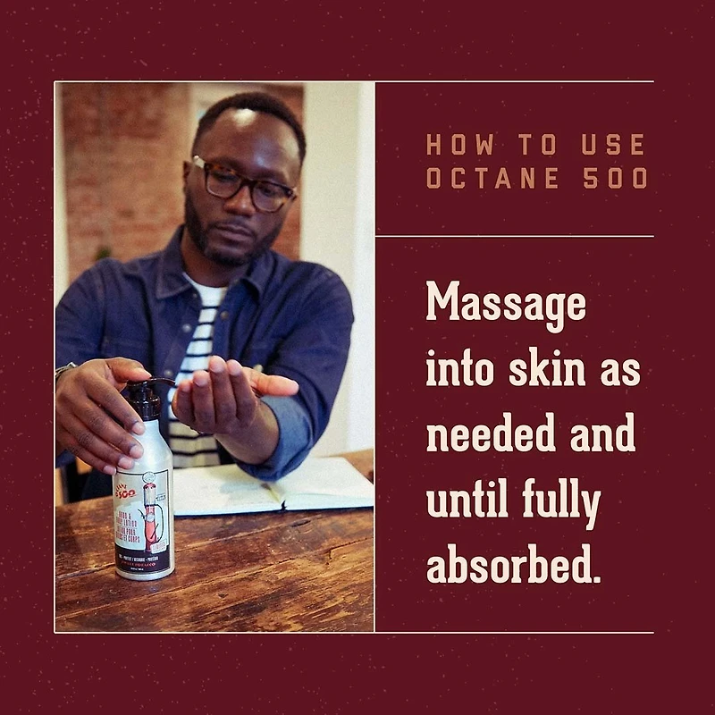 Octane 500 Sweet Tobacco | Hand & Body Lotion – Deep Hydration