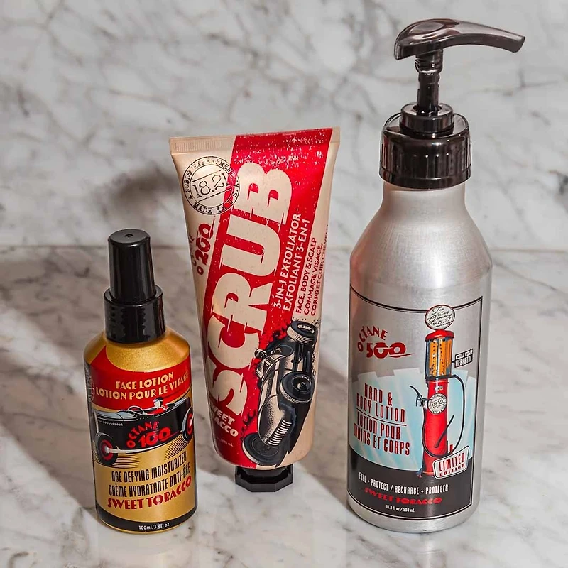 Octane 200 Sweet Tobacco | Scrub – Exfoliates Face, Body and Scalp by 18.21 Man Made