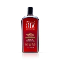 3-In-1 | Ginger + Tea – American Crew Shampoo, Conditioner & Body Wash