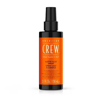 Matte Clay Spray | Flexible Hold Natural Finish – American Crew Texture Spray
