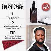 Prep & Prime Tonic | Base de Coiffage – Prépare, Hydrate et Facilite le Styling