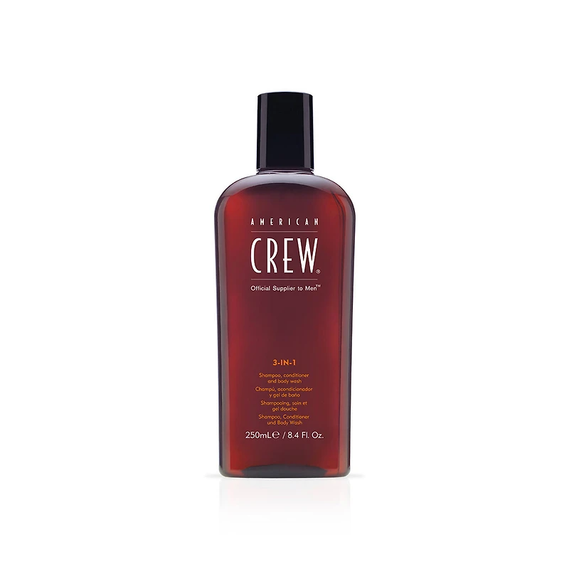 3-In-1 | Shampooing, Revitalisant et Gel Douche 3-en-1 – Nettoie Revitalise